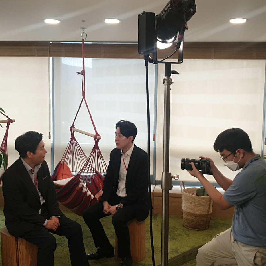 영상 촬영 현장 이미지